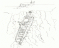 Sulla punta nord .....